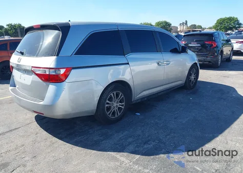 2012 Honda Odyssey Ex z USA, uszkodzony, nr VIN 5FNRL5H4XCB108215